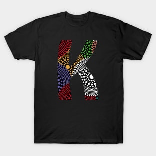 K Aboriginal Art T-Shirt